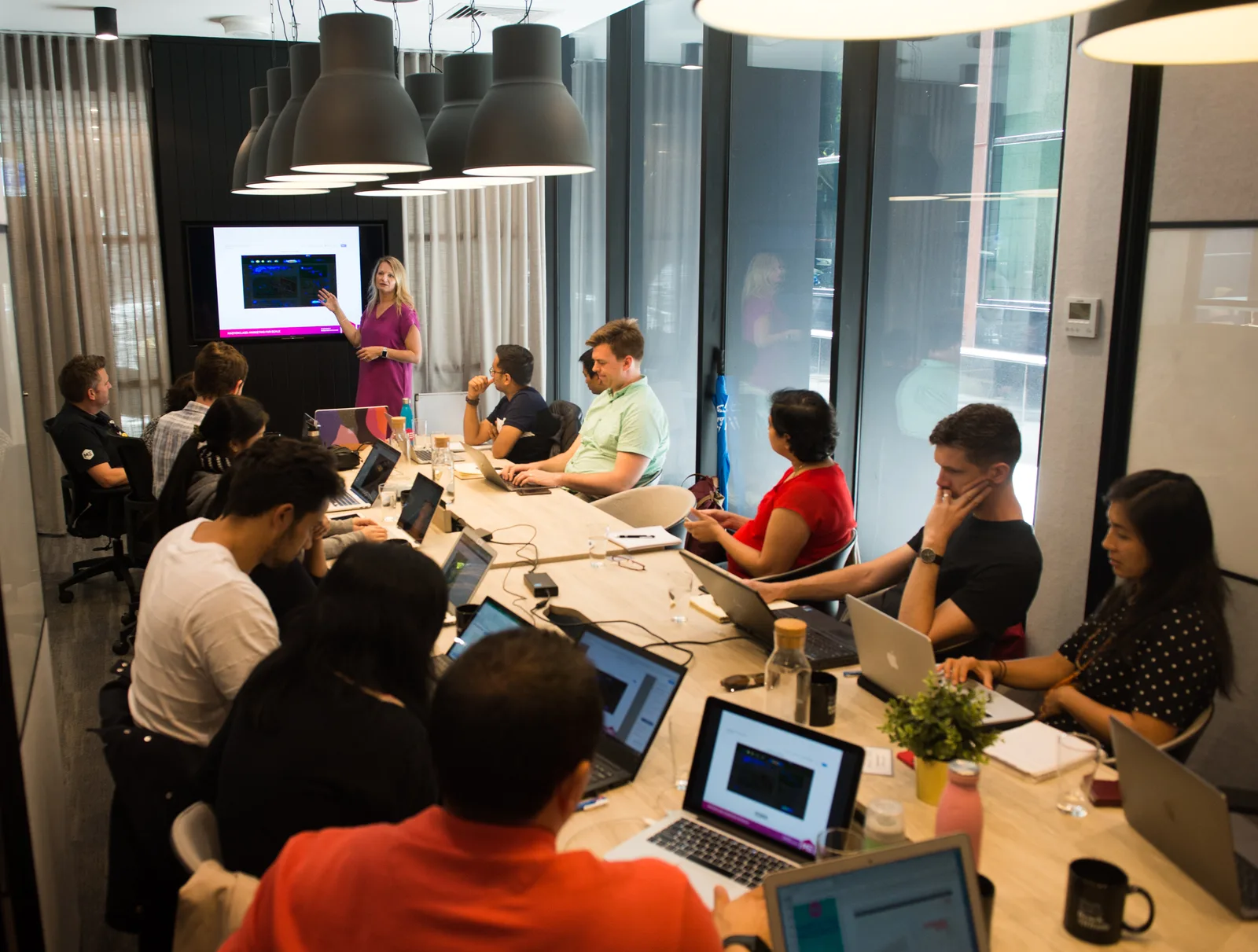 A 25eight AI workshop in progress