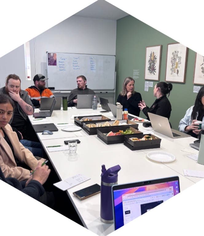 A Latrobe City Council group session in progress