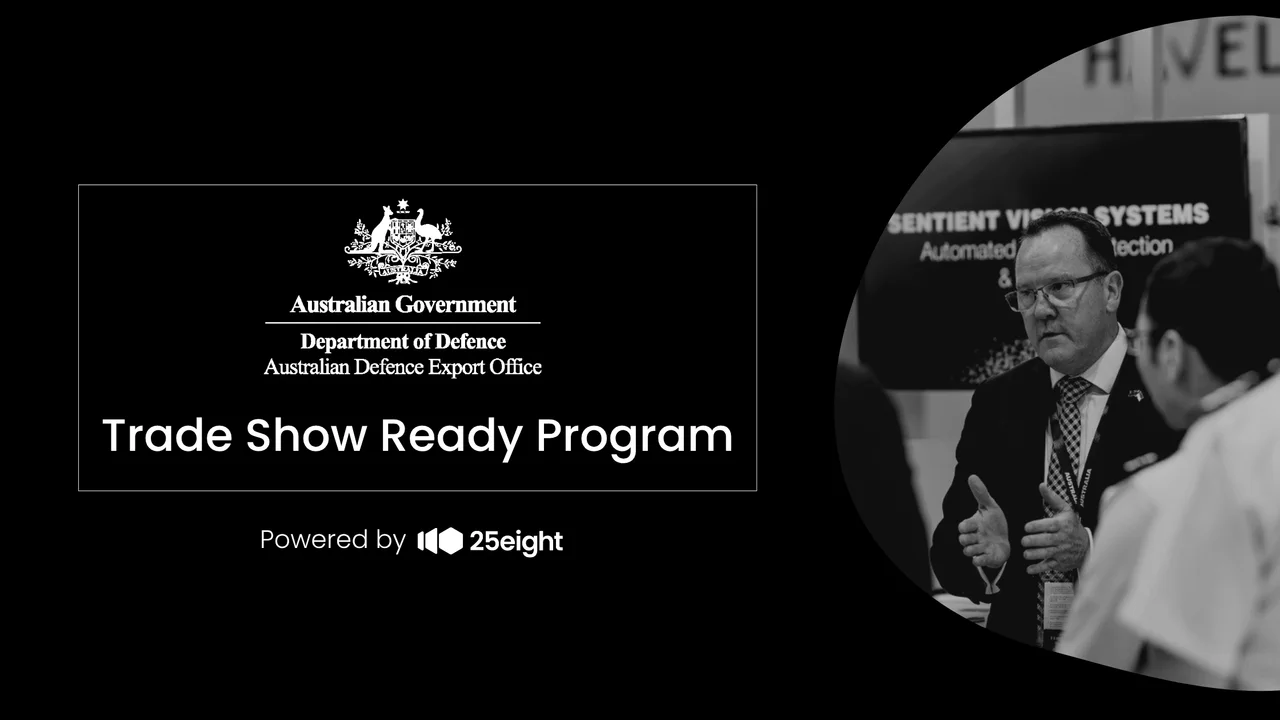 Australian Defence Export Office Trade Show Ready Program tile