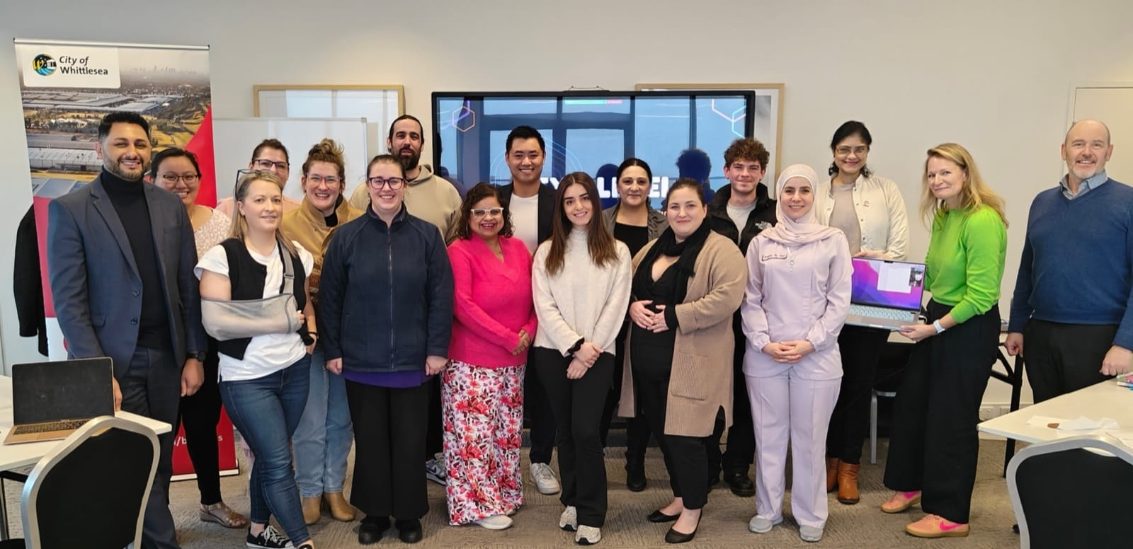 A 25eight program cohort with the City of Whittlesea